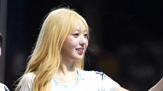 대만 진출한 권희원 치어리더 오프닝 공연