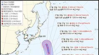 태풍 3개 발생