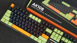 앱코 AK108 유무선 3모드 OTEMU 특주축 기계식 키보드
