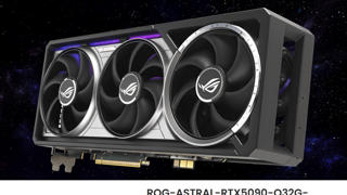 ASUS, 새로운 RTX 5090 모델 출시