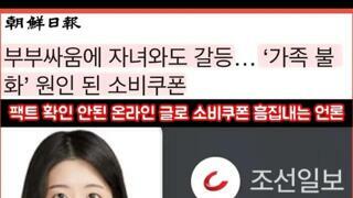 언론들, 소비쿠폰에 가정이 무너지고... 사회가 무너지고...