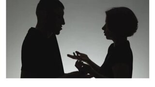 팥빙수 집에서 젊은 커플 vs 노부부 싸움