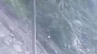 미끄러지는 트럭