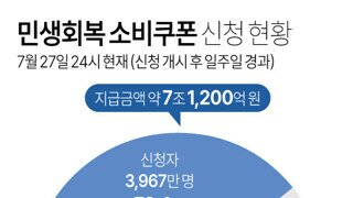 민생쿠폰 발급 일주일 얼마나, 어떻게 풀렸을까