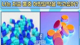 둘 중 먹고싶은 약은 ?