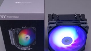 화려한 가성비 공랭쿨러, 써멀테이크 UX400 ARGB CPU쿨러