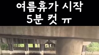 여름휴가 시작......5분컷ㅠ