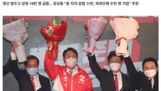 긁힘 2021년 대선 경선 앞두고 책임당원 [당비 3개월] 기준 완화