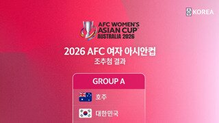 2026 여자 아시안컵 조편성