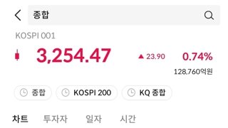 주식 3250 돌파
