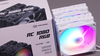 가격도 성능도 쿨~한 CPU쿨러, 3RSYS Socoool RC1080 AUTO RGB (WHITE)