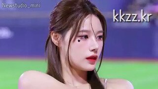 워터페스티벌 이예빈 치어리더 물 충전