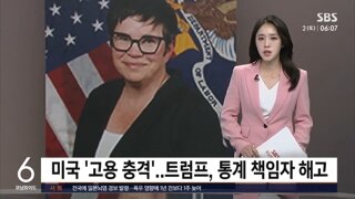 고용물가 통계 안좋게 나오니 담당자 해고 시킨 트럼프