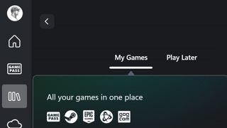 Xbox PC 앱에서 스팀, 에픽, 배틀넷, GOG 등 