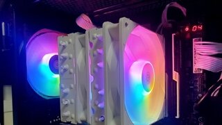 3RSYS Socoool RC1080 오토 RGB (화이트) CPU 쿨러