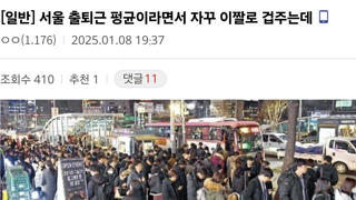 지방러들도 안 속는 서울 출퇴근 짤