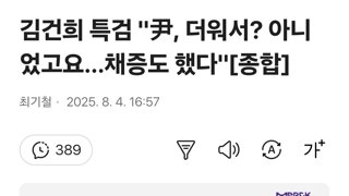김건희 특검 