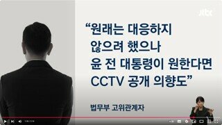 석열아 동의 좀 해줘라 CCTV 까자!!