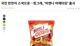 추억의 '야채타임' 근황