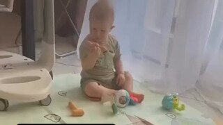 위험을 감지한 애옹쓰.mp4...