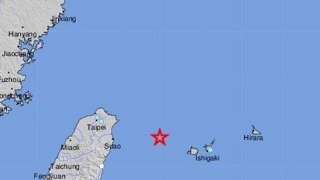 대만 북동쪽 해역 규모 6.2 지진