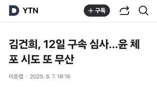 김건희 구속 심사 12일은 기각일 가능성이 높아짐
