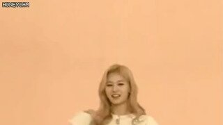 크롭 탑 트와이스 사나