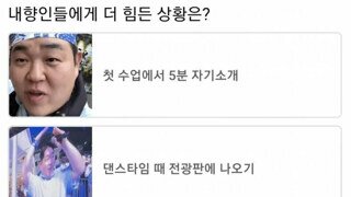 내향인들 사이에서도 반반 나눠지는 상황