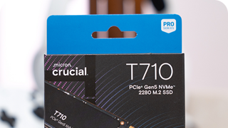 영상전용 고성능 SSD 4TB 추천! 마이크론 Crucial T710 4TB 대원씨티에스