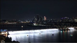 반포 요트 첫 폭발장면 cctv