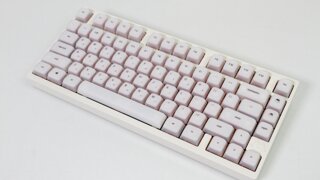 80키 75% 배열 풀 알루미늄 커스텀 키보드~! 몬스타 가츠 위캣7 유무선 기계식 베어본