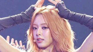 안무 연습하는 ITZY 유나 기립근