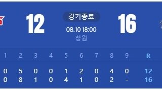 기아놈들 ㅈㄹ 온몸비틀기하면서 졌네