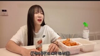 운동하면 벌크업 오진다는 쯔양