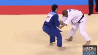 유도 최강 사기 기술