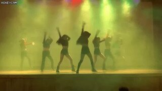 고등학생들의 장기자랑