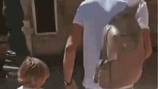 아빠 어디가?.gif