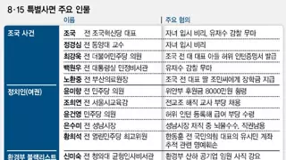 조국과 윤미향 vs 다른 사면자들 혐의의 깊이와 넓이