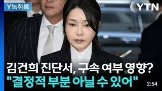 김건희 구속 심사 직전 진단서 제출
