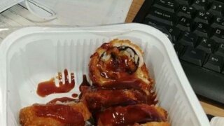 메불호가 갈리는 돈까스 김밥