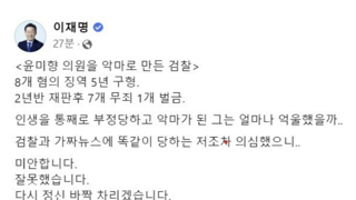조국 윤미향 사면은 당연한 결과