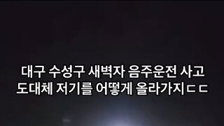 거길 어떻게 올라갔냐;