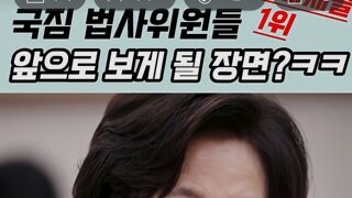 정청래 후속 사이다 추미애 법사위원장!!