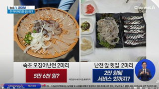 또 터진 속초 오징어 난전