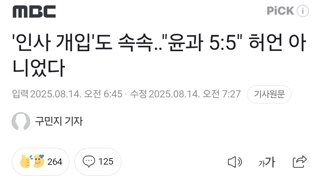 '인사 개입'도 속속‥