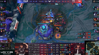 LCK 레전드 그룹 T1 vs 한화 결과