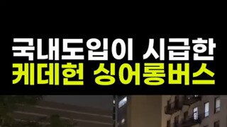미국에 있다는 케데헌 싱어롱 버스