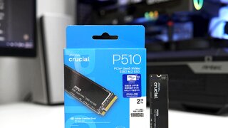 고성능 Gen5 SSD 추천 마이크론 Crucial P510 M.2 NVMe 아스크텍 2TB