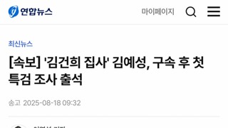 [속보]건희특검...3사 모두 동시소환 대질 심문 할듯