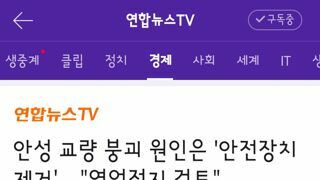 안성 교량 붕괴 사고로 현대 엔지니어링 영업 정지 검토